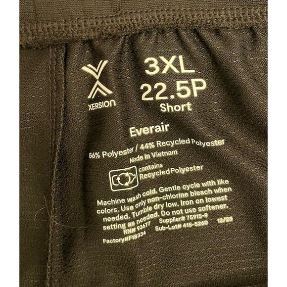 Xersion Woman’s 2 Pack Quick-Dri Shorts Size 3XL Black/Purple NWT Breathable - Picture 7 of 8